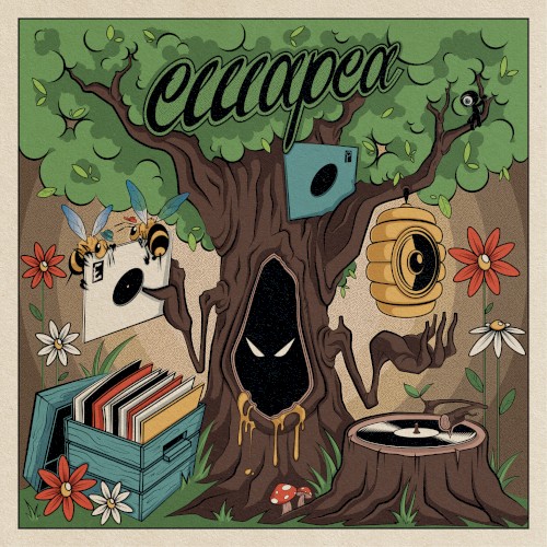 Okładka: Bees, Trees and Flowers