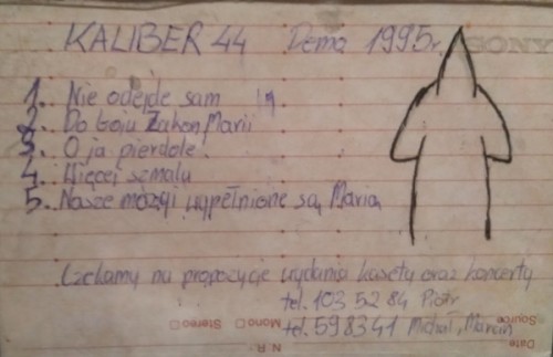 Okładka: Demo 1995r.