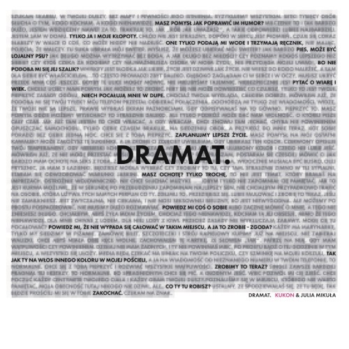 Okładka: Dramat.
