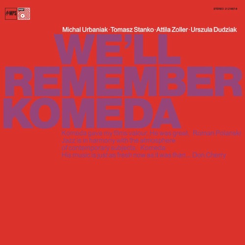 Okładka: We’ll Remember Komeda